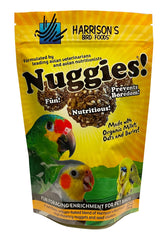 Harrison's Nuggies frontal del envase mostrando diseño y presentación beneficiosa