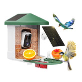 HARYMOR front view of feeder camera showing compact design and easy setup