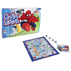 Hasbro Spider-Man detalle del tablero con casillas coloridas y números