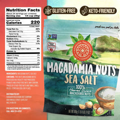 Hawaiian Macadamia Nut Company textura crujiente que potencia el sabor