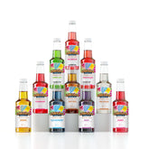 Hawaiian Shaved Ice pack frontal mostrando diez botellas y variedad