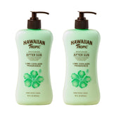 Hawaiian Tropic envases frontales en pack mostrando diseño y beneficio hidratante