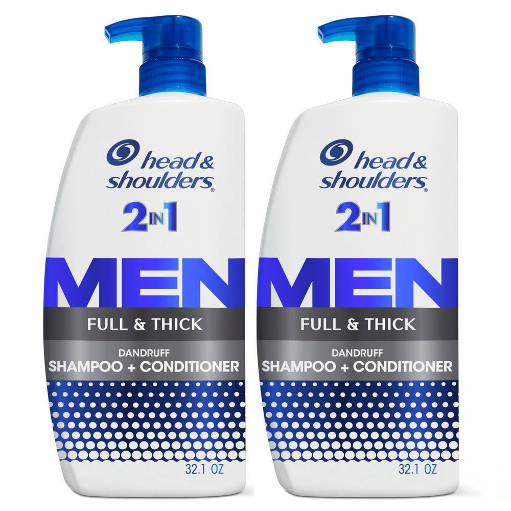 Head & Shoulders empaque frontal Full & Thick muestra volumen y limpieza
