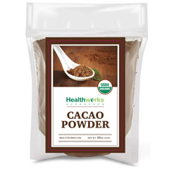 Healthworks Superfoods frente del paquete mostrando 1 lb y sello orgánico