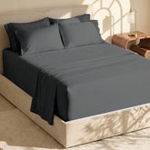 Hearth & Harbor paquete frontal mostrando el set King, presenta aspecto profesional