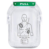 HeartStart cartucho M5071A frontal mostrando compatibilidad y facilidad