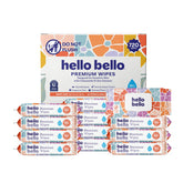 Hello Bello paquete frontal Flower Pop que muestra cantidad y diseño, conveniencia familiar