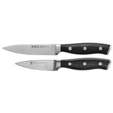 HENCKELS vista frontal del set de 2 peladores, calidad profesional