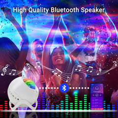 HERHOTER altavoz Bluetooth integrado y botones, reproducción de música clara