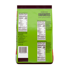 HERSHEY'S detalle de barras y textura para apreciar calidad del chocolate