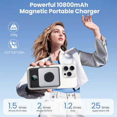 HETP detalle del imán MagSafe asegurando alineación y carga estable