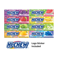 HI-CHEW primer plano de textura doble que resalta masticabilidad
