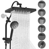 Hibbent alcachofa frontal 13 pulgadas con cobertura amplia para duchas
