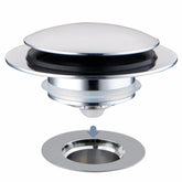 HIDROP tapón frontal cromado, aspecto elegante y cierre confiable