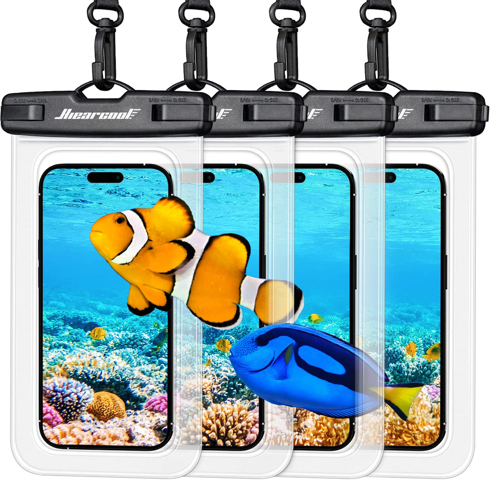 Hiearcool funda frontal pack de 4 mostrando protección clara