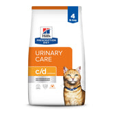 HILL'S PRESCRIPTION DIET c/d Multicare frente del empaque mostrando la marca y beneficio urinario