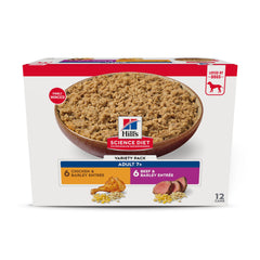 Hill's Science Diet lata frontal mostrando etiqueta y beneficio nutricional