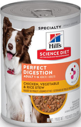 Hill's Science Diet lata frontal mostrando etiqueta clara y confianza