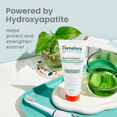 Himalaya etiqueta con lista de ingredientes botánicos y beneficios claros
