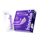 HISMILE V34 empaque frontal mostrando tiras y diseño, facilidad de uso