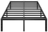 HLIPHA vista frontal del somier metálico con diseño minimalista y ahorro de espacio