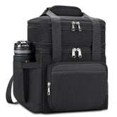 holuxer vista frontal de la bolsa doble con aspecto urbano y elegante