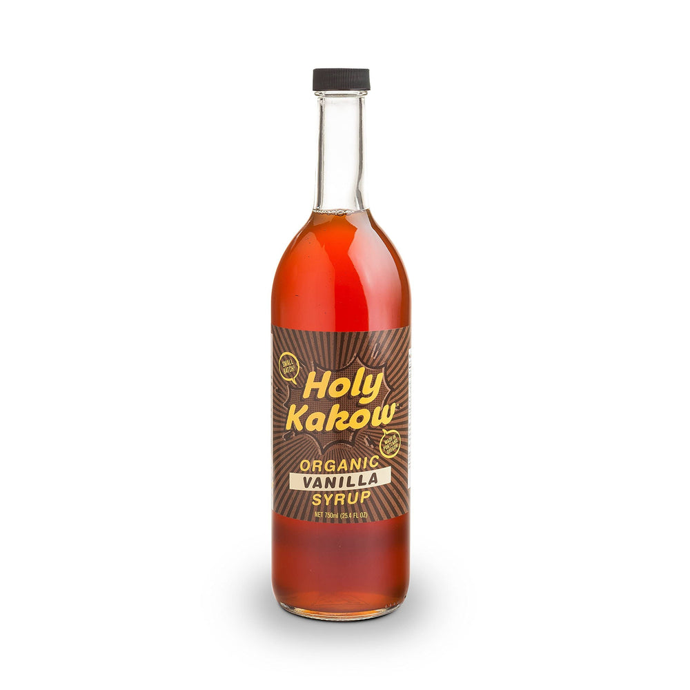 Holy Kakow frente de botella 750 ml mostrando diseño y uso