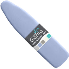 HOME GENIE funda frontal azul mostrando ajuste perfecto y acabado liso