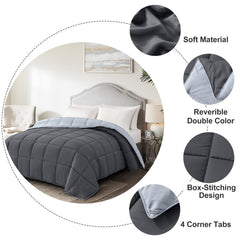 Homelike Moment edredón en cama montada, aspecto cómodo y moderno
