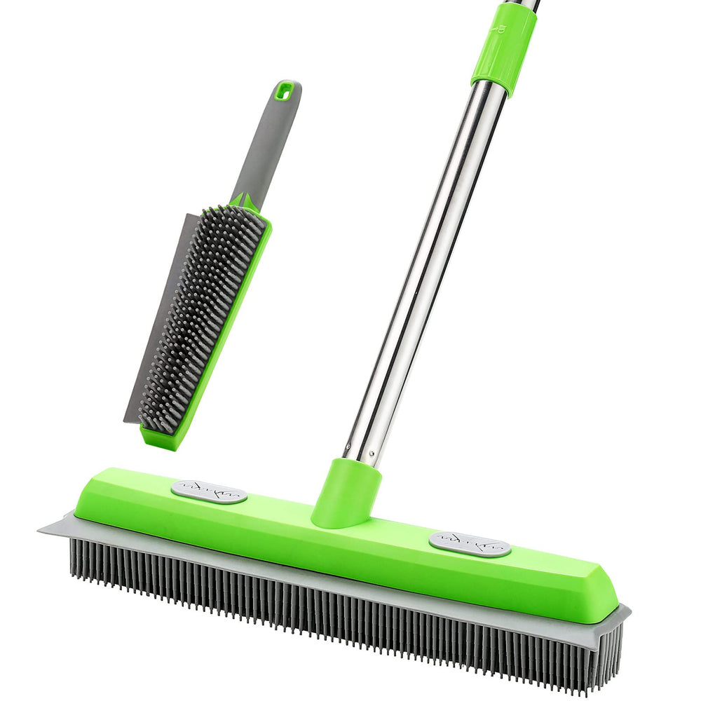 Homilifibra escoba de goma frontal mostrando diseño y durabilidad