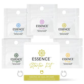 HONÉ empaque frontal del kit mostrando las cinco fragancias y beneficios portátiles