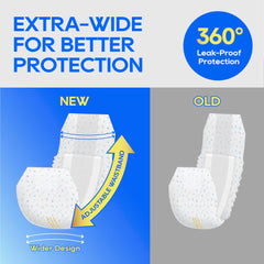 HONEY CARE primer plano del núcleo absorbente con rápida retención de humedad