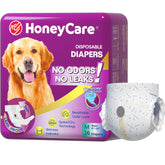 HONEY CARE paquete frontal con 36 pañales, comodidad y protección