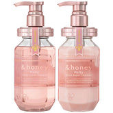&Honey set frontal con envases visible, presentación profesional y beneficio hidratante
