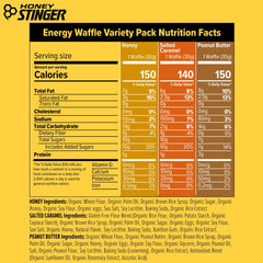 Honey Stinger relleno de miel visible aporta energía natural y dulzor