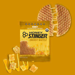 Honey Stinger oblea dentro de una mochila deportiva lista para entrenamiento