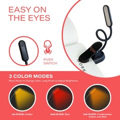hooga cuello flexible de 7 pulgadas mostrando dirección de luz personalizable