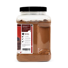 Hoosier Hill Farm brownies horneados con cacao, aporta sabor profundo