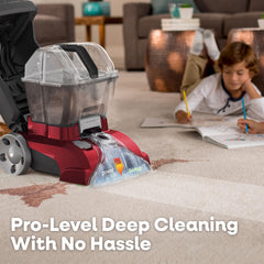 Hoover PowerScrub brushes SpinScrub detalle de cepillos que remueven manchas