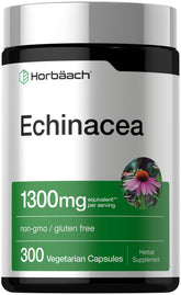 Horbäach frasco frontal mostrando 300 cápsulas y etiquetado claro