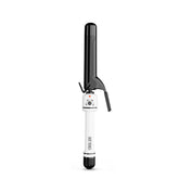 HOT TOOLS vista frontal del rizador profesional, resultado de rizos rápidos