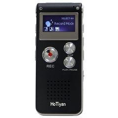 HoTiyan front view of recorder showing compact design and one-touch control benefit