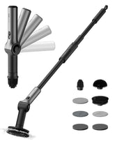 HOTO Flexi frontal con accesorios mostrando versatilidad de limpieza