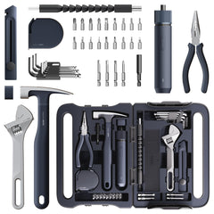 HOTO kit 40 piezas frontal mostrando estuche compacto y ordenado