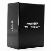 How Deep Will You Go? caja frontal mostrando diseño y conexión emocional