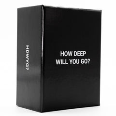 How Deep Will You Go? caja frontal mostrando diseño y conexión emocional