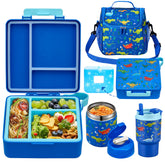 Howeemo set frontal completo con diseño dinosaurio, práctico para escuela