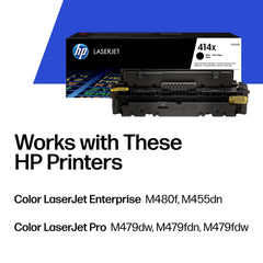 HP chip resistente del cartucho 414X que protege contra manipulaciones