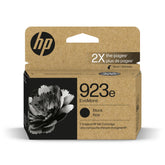 HP 923e frontal del embalaje mostrando compatibilidad y carbono neutral