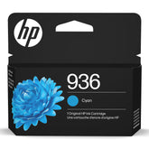 HP cartucho 936 caja delantera con información y ventaja de calidad